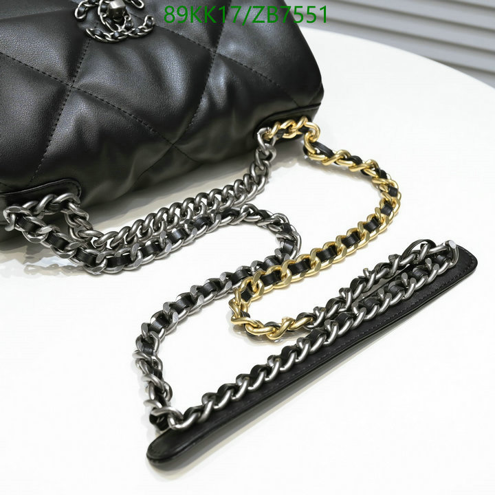 Chanel Bags ( 4A )-Diagonal-,Code: ZB7551,$: 89USD