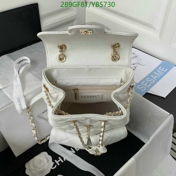 Chanel Bags -(Mirror)-Backpack-,Code: YB5730,$: 289USD