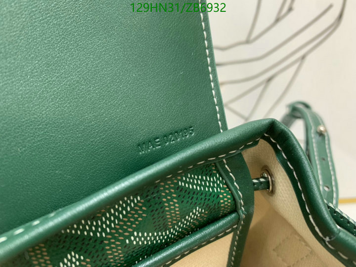 Goyard Bag-(4A)-Backpack-,Code: ZB6932,$: 129USD