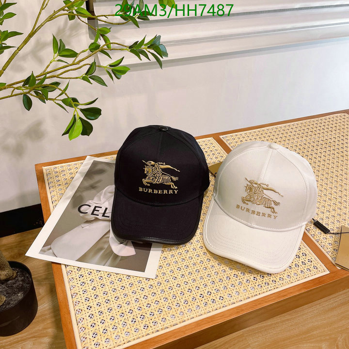 Cap -(Hat)-Burberry, Code: HH7487,$: 29USD