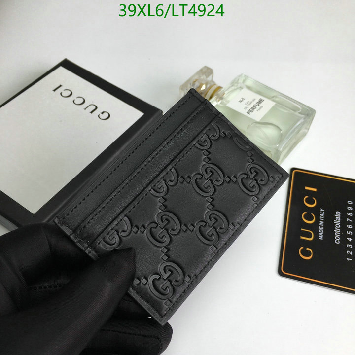 Gucci Bag-(4A)-Wallet-,Code: LT4924,$: 39USD