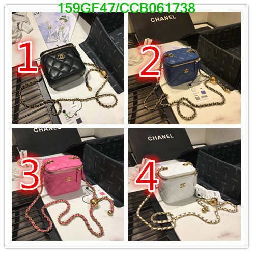 Chanel Bags -(Mirror)-Vanity--,Code: CCB061738,$: 159USD