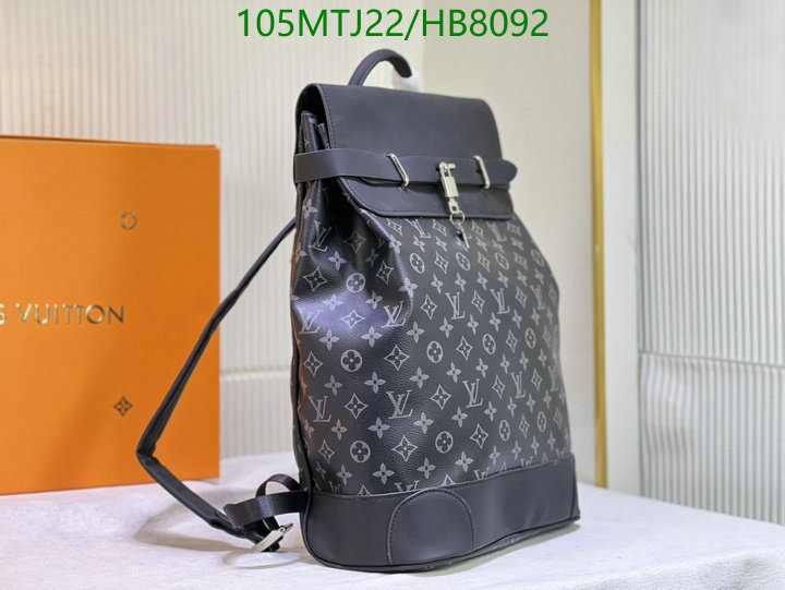 LV Bags-(4A)-Backpack-,Code: HB8092,$: 105USD