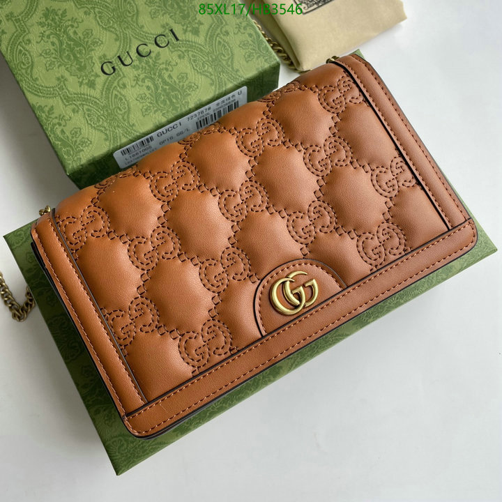 Gucci Bag-(4A)-Diagonal-,Code: HB3546,$: 85USD