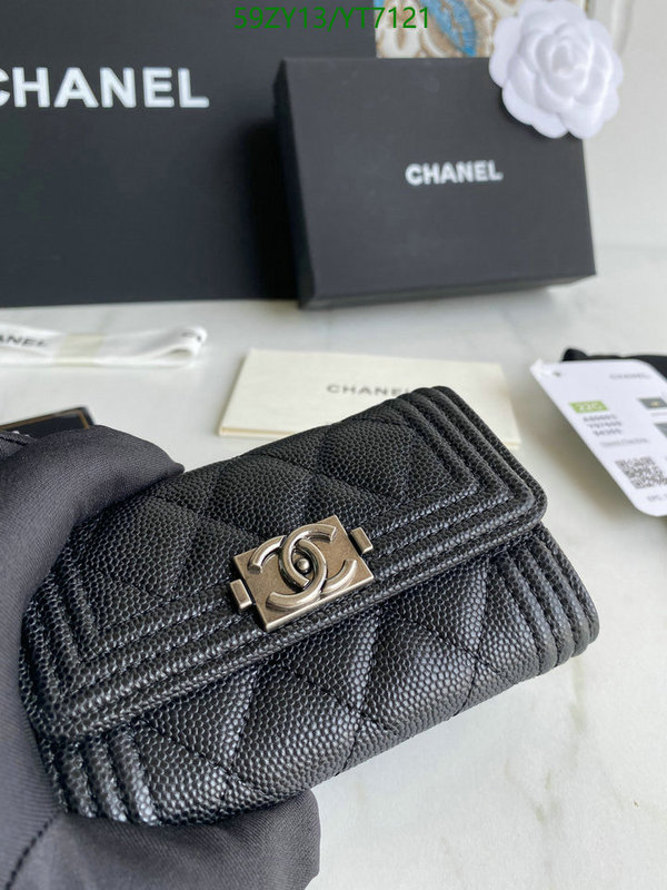 Chanel Bags -(Mirror)-Wallet-,Code: YT7121,$: 59USD