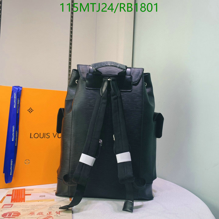 LV Bags-(4A)-Backpack-,Code: RB1801,$: 115USD