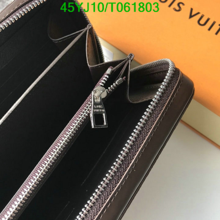 LV Bags-(4A)-Wallet-,Code: T061803,$: 45USD