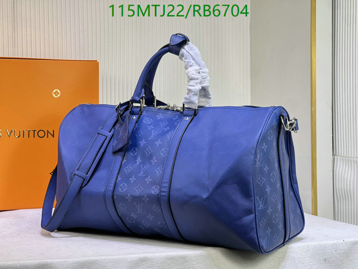 LV Bags-(4A)-Keepall BandouliRe 45-50-,Code: RB6704,$: 115USD