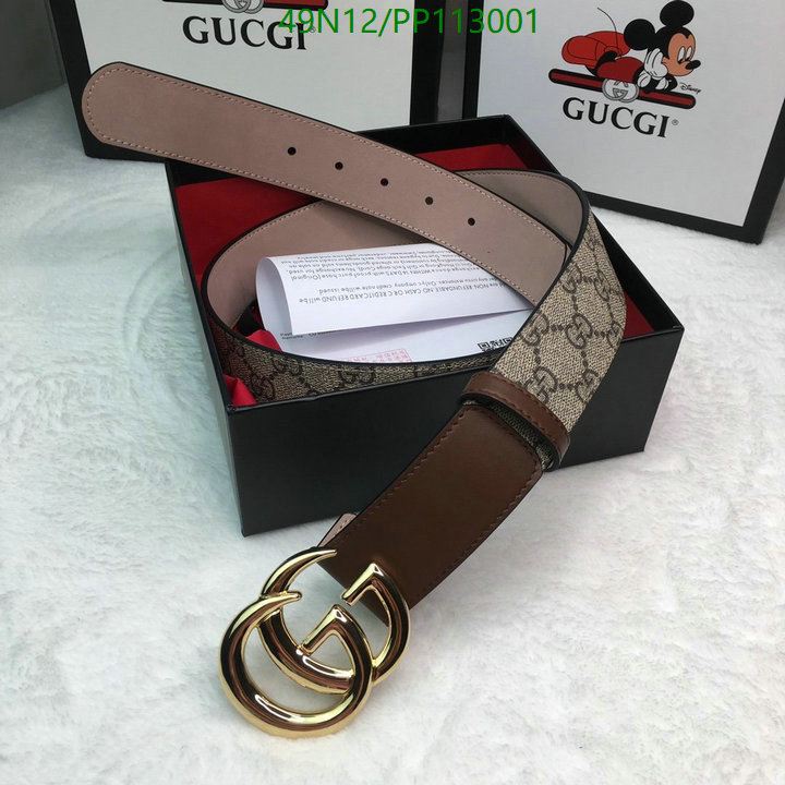 Belts-Gucci, Code: PP113001,$: 49USD