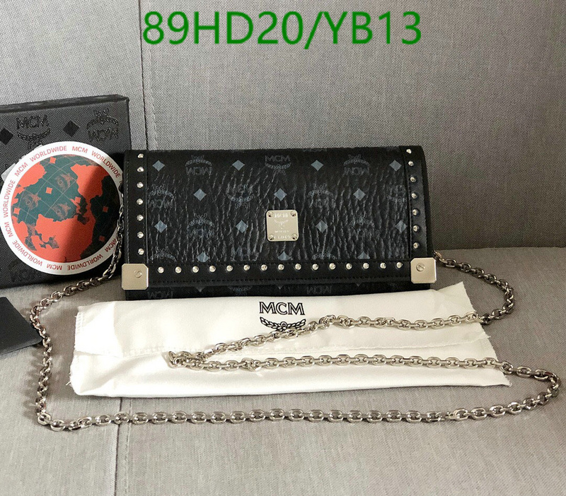 MCM Bag-(Mirror)-Wallet-,Code: YB13,$: 89USD