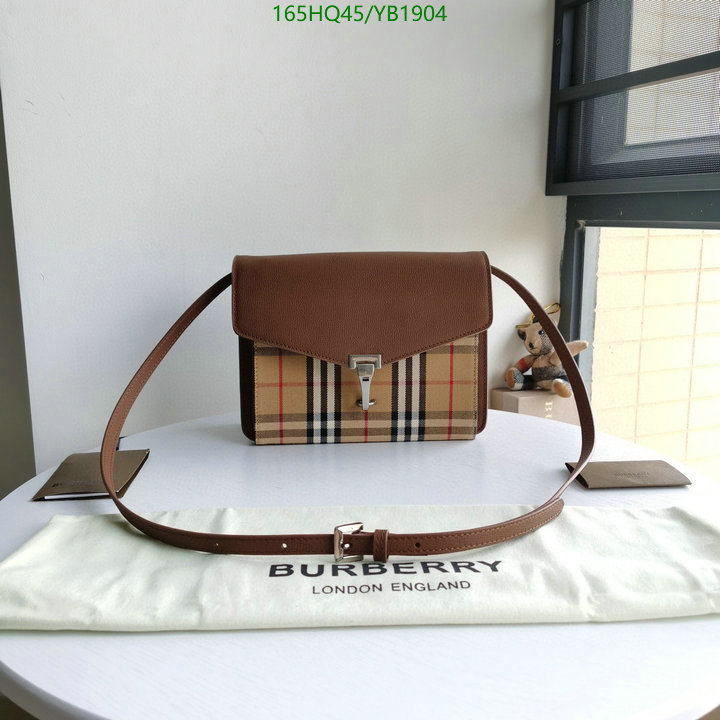 Burberry Bag-(Mirror)-Diagonal-,Code: YB1904,$: 165USD