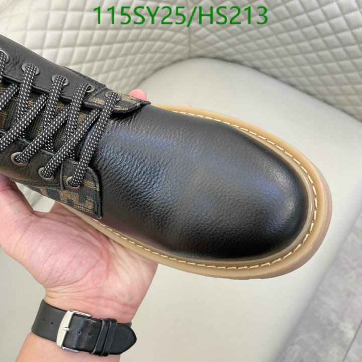 Men shoes-Fendi, Code: HS213,$: 115USD