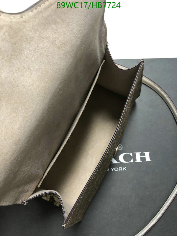 Coach Bag-(4A)-Diagonal-,Code: HB7724,$: 89USD