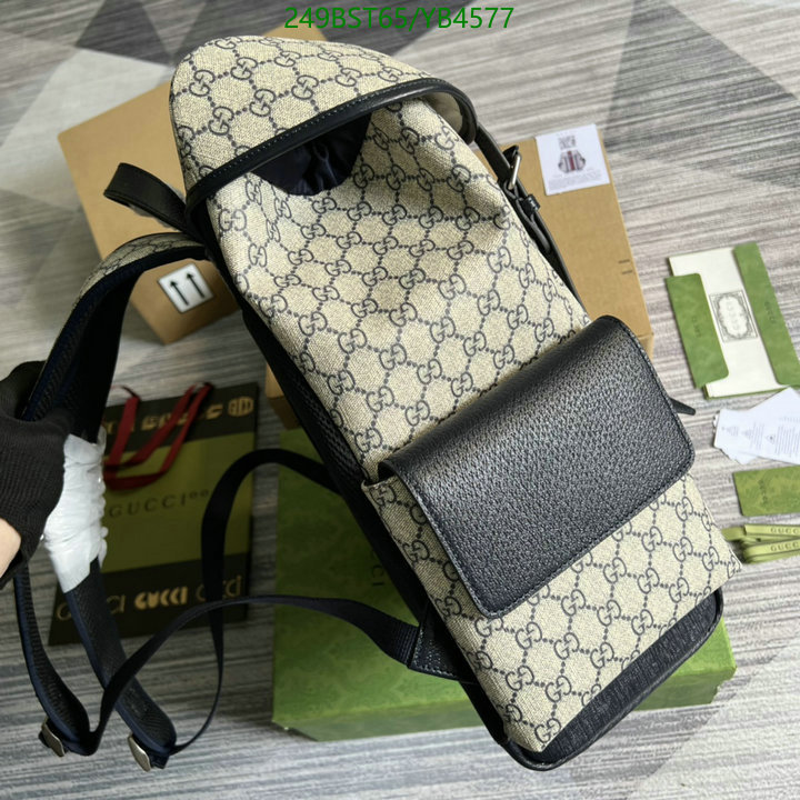 Gucci Bag-(Mirror)-Backpack-,Code: YB4577,$: 249USD