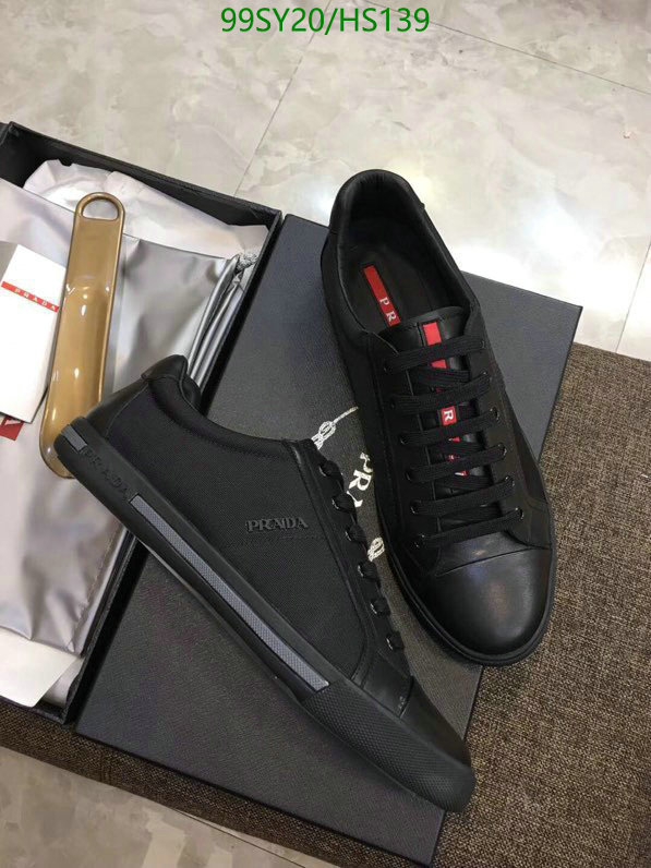 Men shoes-Prada, Code: HS139,$: 99USD