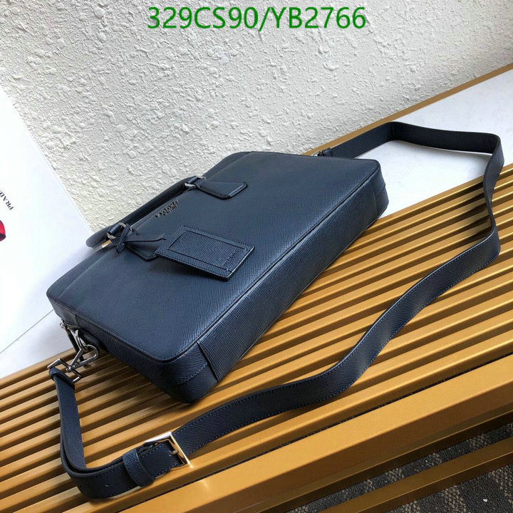 Prada Bag-(Mirror)-Handbag-,Code: YB2766,$: 329USD