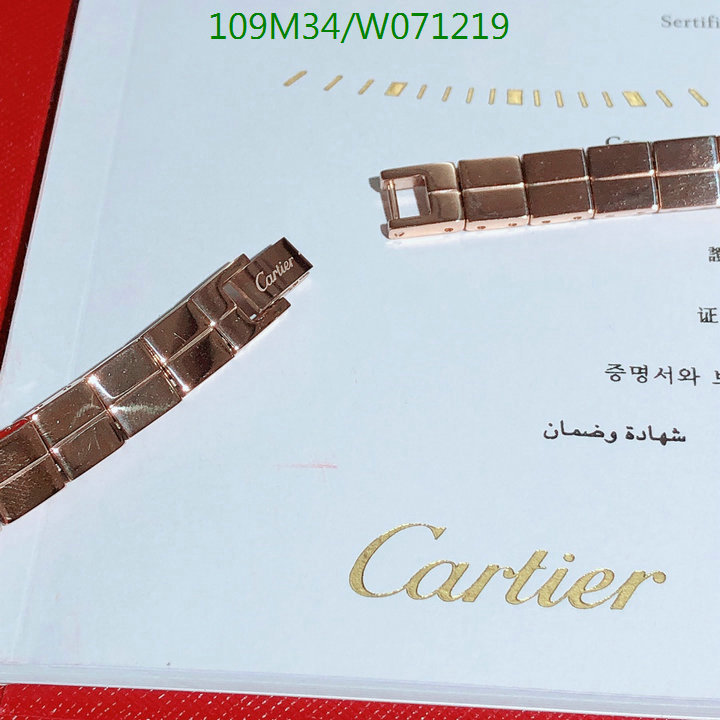 Watch-4A Quality-Cartier, Code: W071219,$:109USD