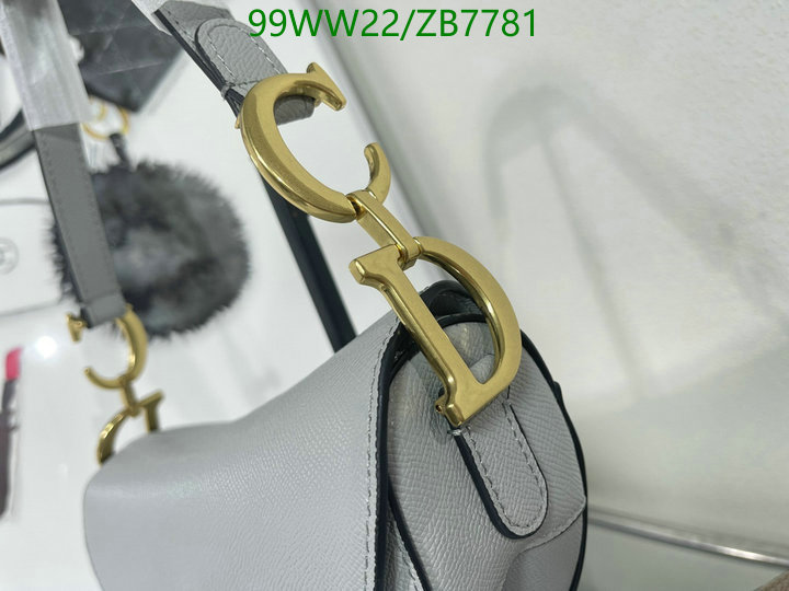 Dior Bags-(4A)-Saddle-,Code: ZB7781,$: 99USD