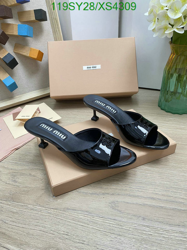 Women Shoes-Miu Miu, Code: XS4309,$: 119USD