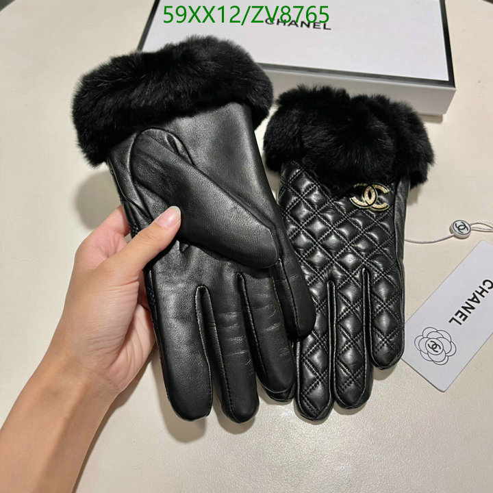 Gloves-Chanel, Code: ZV8765,$: 59USD
