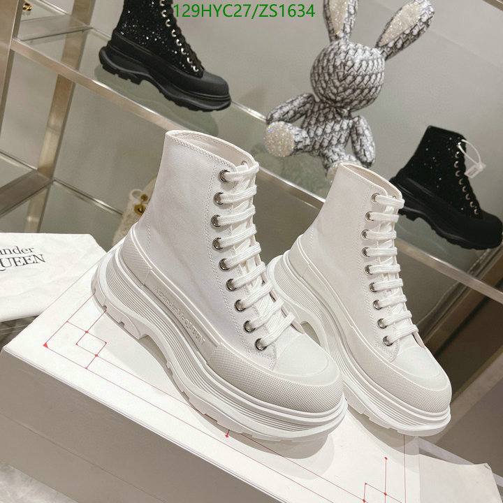 Men shoes-Alexander Mcqueen, Code: ZS1634,$: 129USD