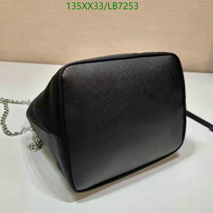 Prada Bag-(Mirror)-Handbag-,Code: LB7253,$: 135USD