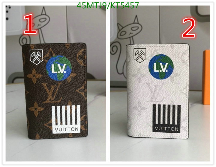 LV Bags-(4A)-Wallet-,Code: KT5457,$: 45USD