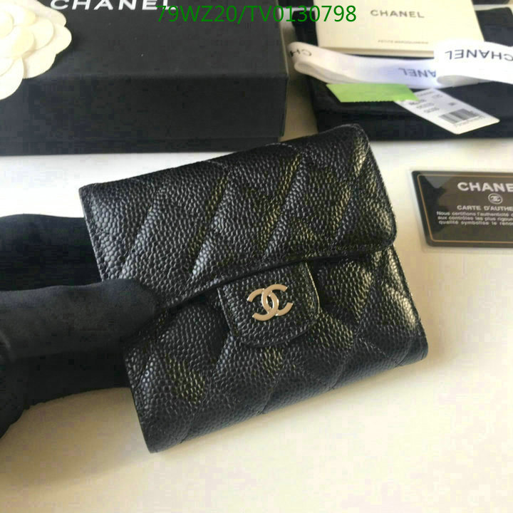 Chanel Bags ( 4A )-Wallet-,Code: TV0130798,$: 79USD