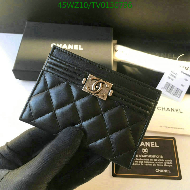 Chanel Bags ( 4A )-Wallet-,Code: TV0130796,$: 45USD