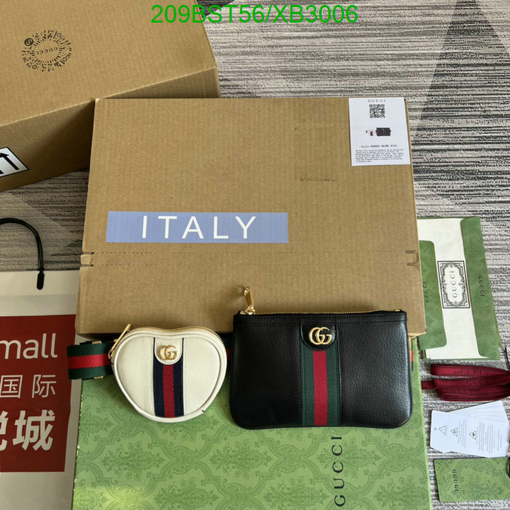 Gucci Bag-(Mirror)-Belt Bag-Chest Bag--,Code: XB3006,$: 209USD