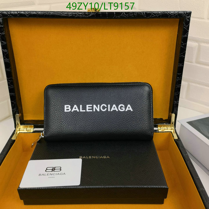 Balenciaga Bag-(4A)-Wallet-,Code: LT9157,$: 49USD