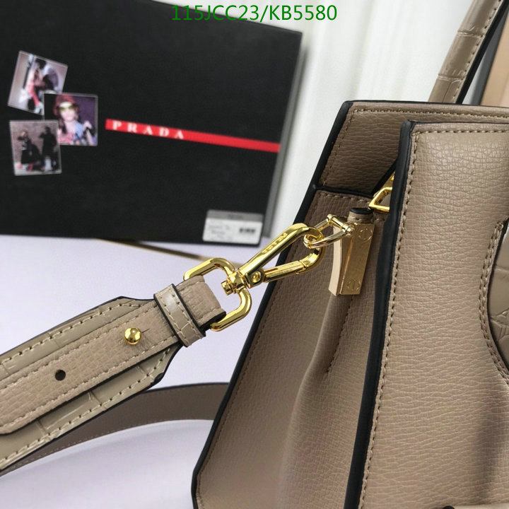 Prada Bag-(4A)-Handbag-,Code: KB5580,$: 115USD