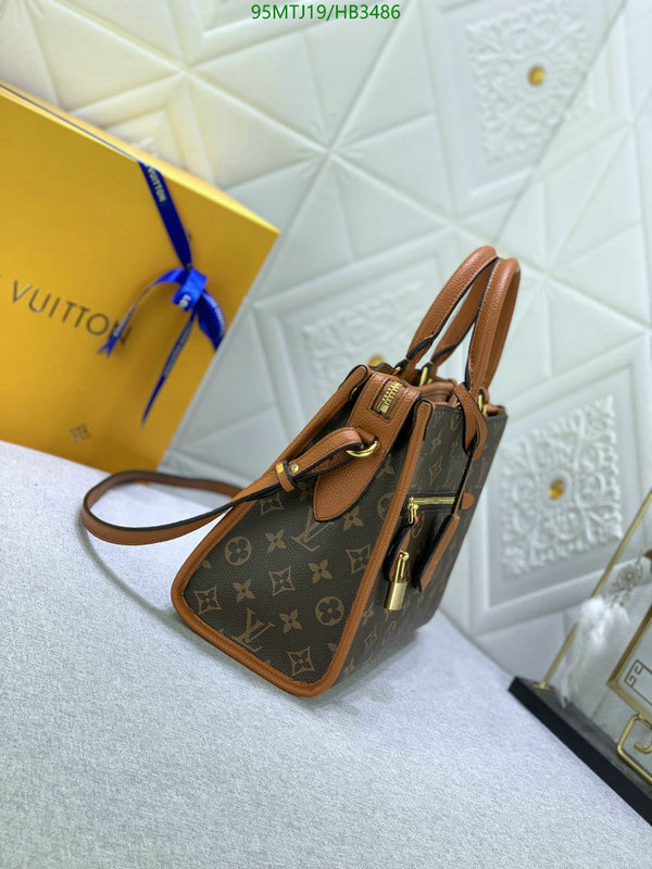 LV Bags-(4A)-Handbag Collection-,Code: HB3486,$: 95USD