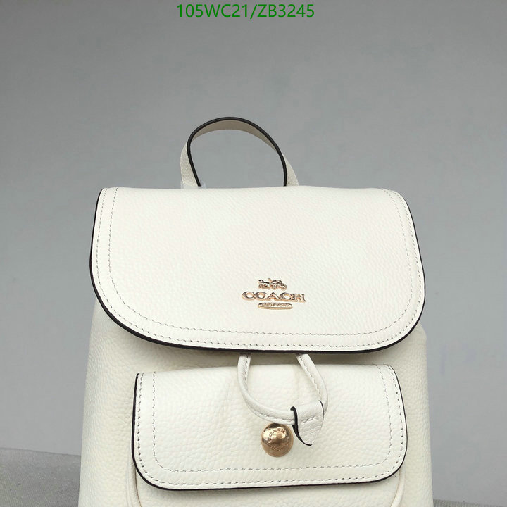 Coach Bag-(4A)-Backpack-,Code: ZB3245,$: 105USD