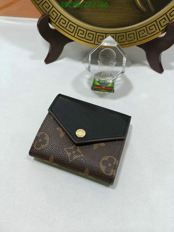 LV Bags-(4A)-Wallet-,Code: ZT2786,$: 39USD