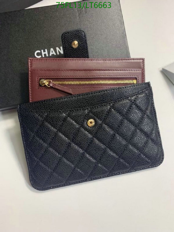 Chanel Bags ( 4A )-Wallet-,Code: LT6663,$: 75USD