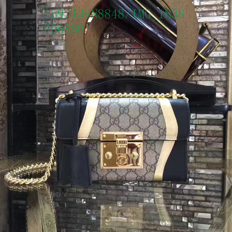 Gucci Bag-(Mirror)-Padlock,Code: GGB112751,$: 159USD