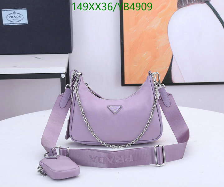 Prada Bag-(Mirror)-Re-Edition 2005,Code: YB4909,$: 149USD