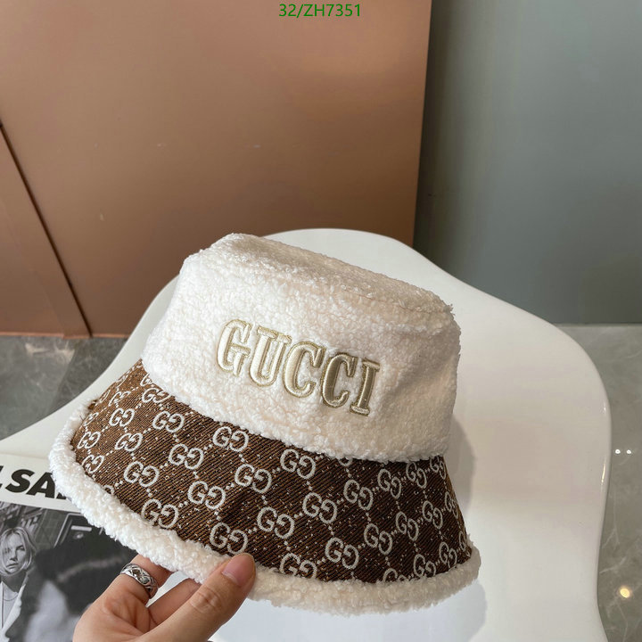 Cap -(Hat)-Gucci, Code: ZH7351,$: 32USD