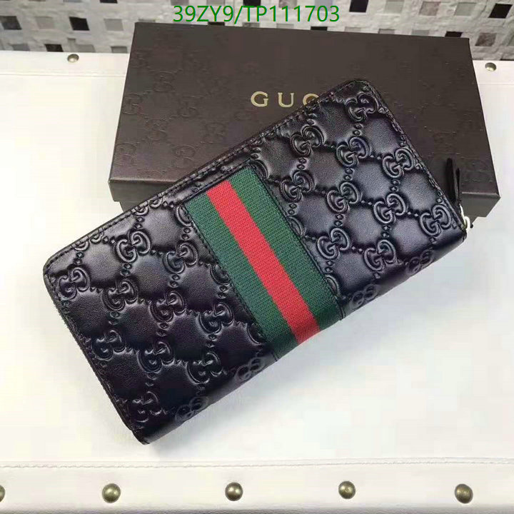 Gucci Bag-(4A)-Wallet-,Code: TP111703,$: 39USD