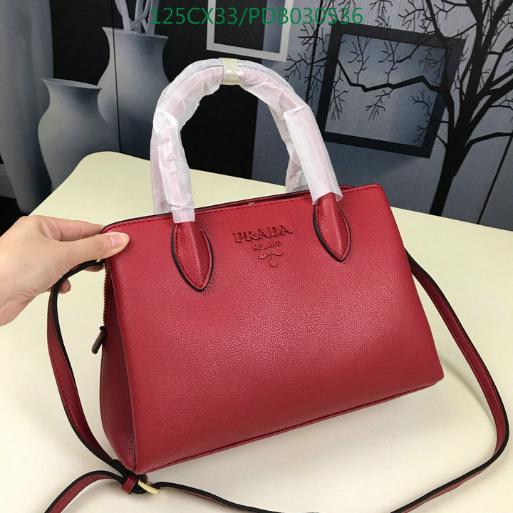 Prada Bag-(4A)-Handbag-,Code: PDB030536,$: 125USD
