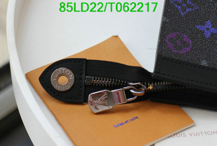 LV Bags-(Mirror)-Wallet-,Code: T062217,$: 85USD