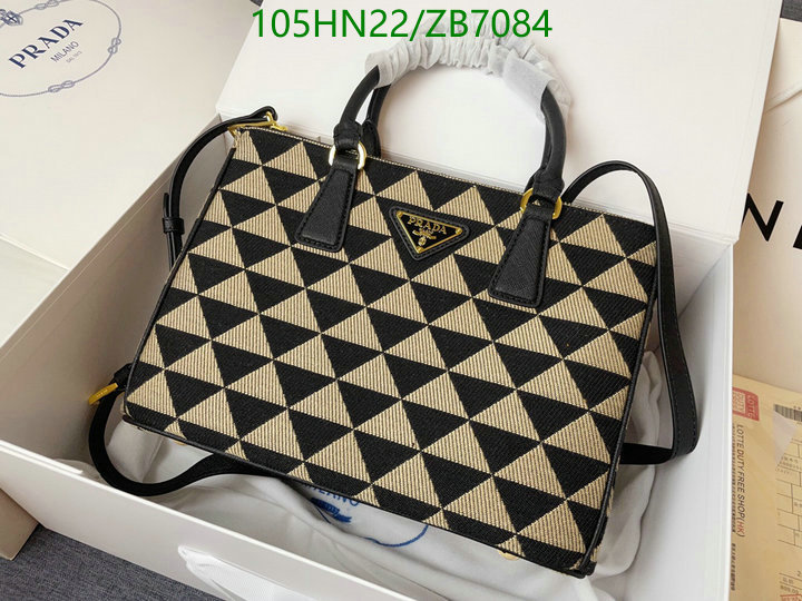 Prada Bag-(4A)-Handbag-,Code: ZB7084,$: 105USD