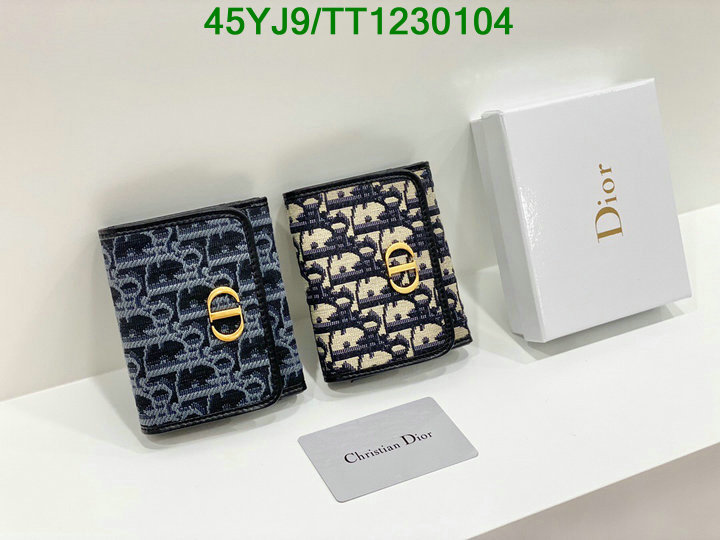 Dior Bags-(4A)-Wallet,Code: TT1230104,$: 45USD