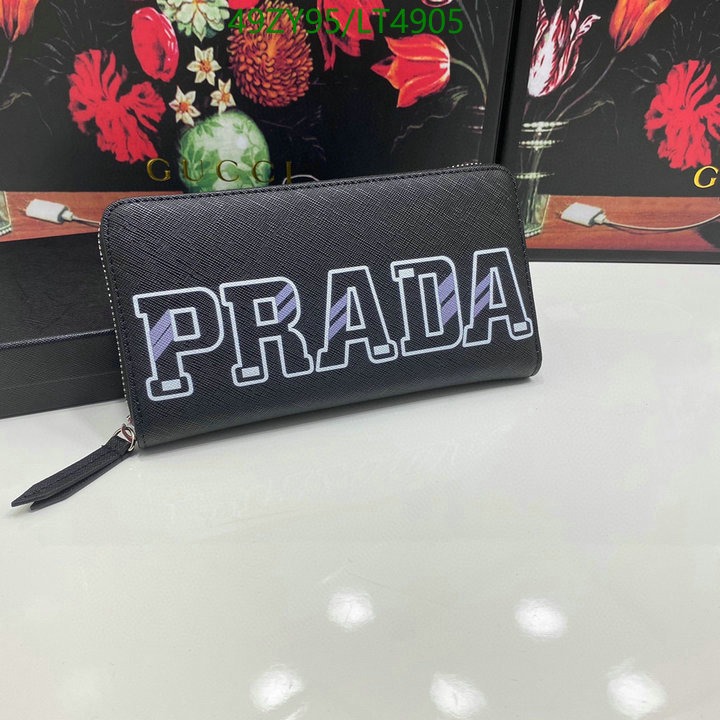 Prada Bag-(4A)-Wallet-,Code: LT4905,$: 49USD