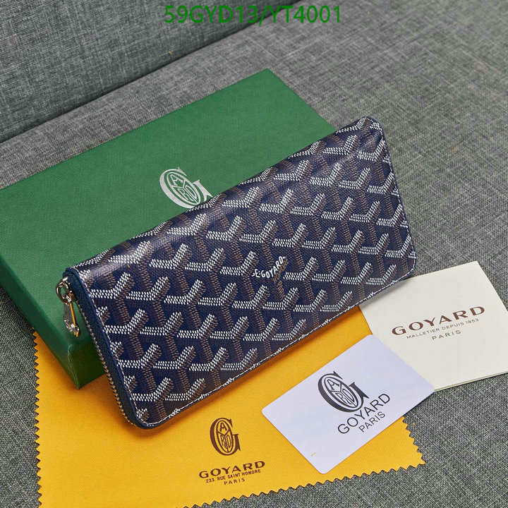 Goyard Bag-(4A)-Wallet-,Code: YT4001,$: 59USD