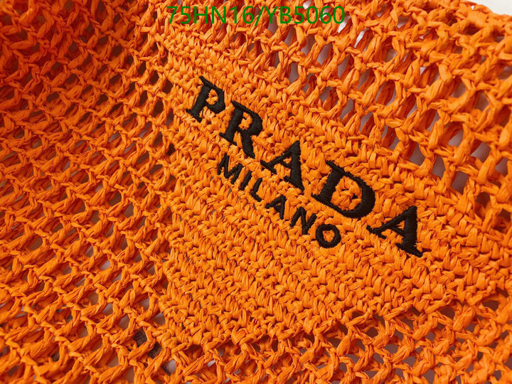 Prada Bag-(4A)-Handbag-,Code: YB5060,$: 75USD