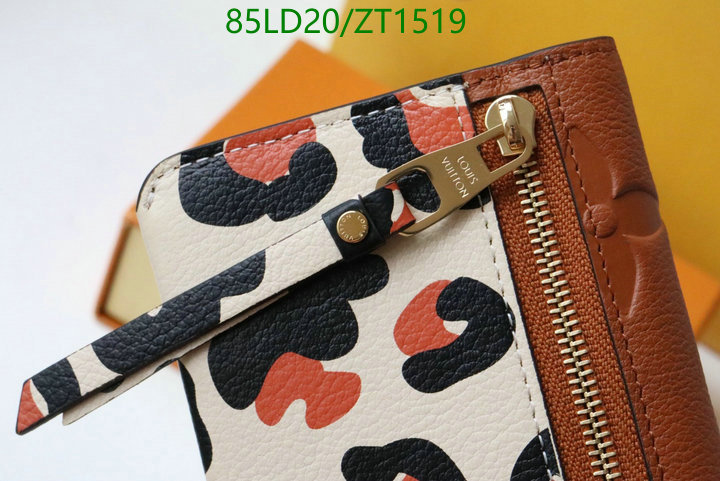 LV Bags-(Mirror)-Wallet-,Code: ZT1519,$: 85USD