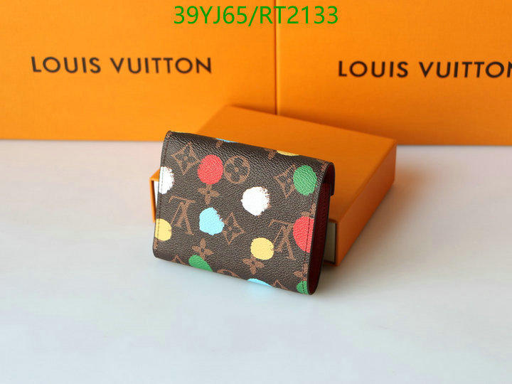 LV Bags-(4A)-Wallet-,Code: RT2133,$: 39USD