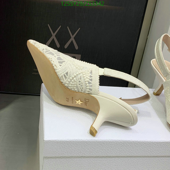 Women Shoes-Dior,Code: ZS3342,$: 125USD